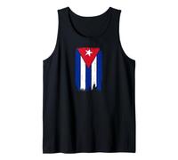 Cuban Flag Cuba Spanish Havana Camiseta sin Mangas