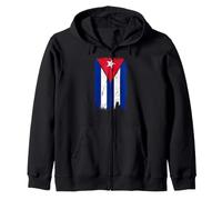 Cuban Flag Cuba Spanish Havana Sudadera con Capucha