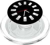 Cuban Game Dominoes Tournament National Sport Clock t-Shirt PopSockets PopGrip para MagSafe