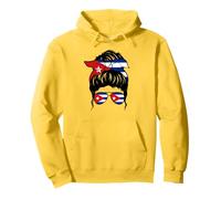 Cuban Girl Cuba Bandera Cubana Orgullosa Mujer Cubana Sudadera con Capucha