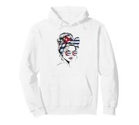 Cuban Girl Havana Cuba Culture Cuban Heritage Flag Pride Sudadera con Capucha