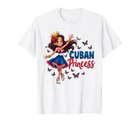 Cuban Princess Dabbing Hispano Latina Cuban girls & kids Camiseta