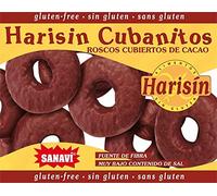 Cubanitos - Roscos Cubiertos De Cacao Sin Gluten Sanavi 150 G