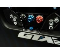 Cube Controls GTX2 Lenkrad, schwarz/schwarz - 30 cm Grip
