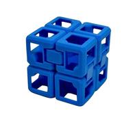 Cube Fidget - Sensory Handheld Game, 3D Printed Finger Toy, Fun Novelty Gadget for Kids and Adults, Promotes Focus and Relaxation, Premium Classroom & Office Prize, Home, Workplace, Classroom