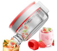 Cube Ice Cup - Botella de agua 2 en 1 | Molde antiadherente a prueba de fugas imprescindible para climas cálidos, fiestas, vida diaria, cocina, picnic