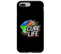 Cube Life Puzzle Solver Speedcuber Enthusiast Carcasa para iPhone 7 Plus/8 Plus