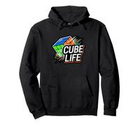 Cube Life Puzzle Solver Speedcuber Enthusiast Sudadera con Capucha