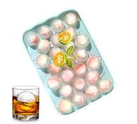Cube Maker - Ice Ball Mold for Party Drinks | Silicone Container with 25 Grids, Easy Release Tray, Whiskey Cocktails Tea Kitchen Home Picnic Outdoor Beverage Accessories