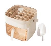 Cube Mold - Chilled Press System, 7.09 Inches Liquid Freeze with Beverage Chilling, Quick Release Bin, Portable Storage Lid, Party Cooling for Drinks Serving Use Extended at Home Kitchen