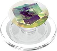 Cube of Life in Anime Retro Vibes Vaporwave estética PopSockets PopGrip para MagSafe