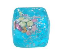 Cube Squishys, Squishys Cube with Marine Shells, Funny Slow Rising Stress Ball, Sensory Squeeze Fidget Toys Relaxation for Teens Adults