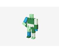 CUBEBOT® Capsule Collection | 3D Puzzle Roboter | Verde Multi | David Weeks | Areaware