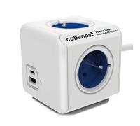 Cubenest PowerCube Extended USB A+C PD 20 W 1,5 m modrá