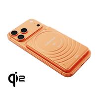 Cubenest Qi2 Batería inalámbrica magnética SlimDual 5000 mAh SQ1B3D naranja