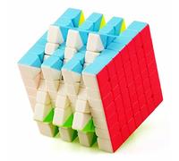 CuberSpeed QY Toys 7x7 Cubo de velocidad sin pegatina QiXing S2 MoFangGe MFG QiXing S V2 Cubo de velocidad de color