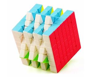 CuberSpeed QY Toys 7x7 Cubo de velocidad sin pegatina QiXing S2 MoFangGe MFG QiXing S V2 Cubo de velocidad de color