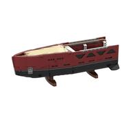 Cubertime VELETTA Superyacht Module 1 - Casco y base del motor, ABS, pantalla modular, parte de superyate de grado coleccionista de 120 cm (5310 piezas)