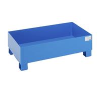 Cubeta colectora de acero para bidones de 200 l eurokraft basic, L x A x H 1200 x 800 x 360 mm, sin homologación