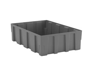 Cubeta colectora de PE para bidones de 200 litros CEMO, cubeta de fondo / para palets