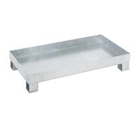Cubeta colectora para 60 l eurokraft basic, L x A x H 800 x 1300 x 205 mm, con homologación