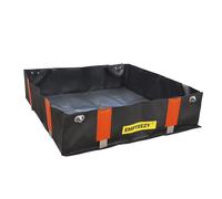 Cubeta colectora plegable de PVC, con bolsa de transporte