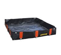 Cubeta colectora plegable de PVC, con bolsa de transporte