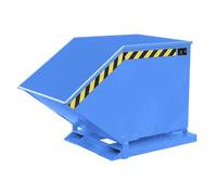 Cubeta con mecanismo de vuelco eurokraft pro, en forma de caja, capacidad 0,4 m³