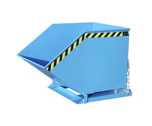 Cubeta con mecanismo de vuelco eurokraft pro, en forma de caja, capacidad 0,8 m³