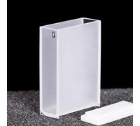 Cubeta de cuarzo con tapa - 10,5 ml, 30 mm de longitud de trayectoria, ideal for espectrofotometría UV-visible(FULLY FUTION)