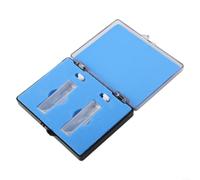 Cubeta de cuarzo de 10 mm de longitud de trayectoria para espectrofotómetro 751 722, celda de muestra visible UV, 2 lados transparentes, resistente al calor hasta 600 °C, solución neutra, volumen de