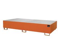 Cubeta de fondo para estanterías eurokraft pro, volumen de recogida 1000 l, L x A x H 2650 x 1300 x 435 mm