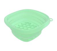 Cubeta de silicona plegable portátil para el cuidado de la piel, alivio del acné, encogimiento de poros, cubo de hielo para enfriar la cara