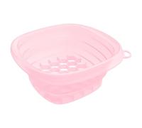 Cubeta de silicona plegable portátil para el cuidado de la piel, alivio del acné, encogimiento de poros, cubo de hielo para enfriar la cara