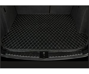 Cubeta Maletero Para Toyota Para Crown 2015-2018 Alfombrillas Para Maletero Coche Piezas Revestimiento Carga Alfombras Productos Interior Alfombrilla Maletero(Black with black)