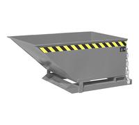 Cubeta volcable para virutas, diseño bajo eurokraft pro, capacidad 400 litros