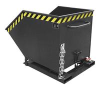 Cubeta volcable para virutas eurokraft pro, capacidad 600 litros