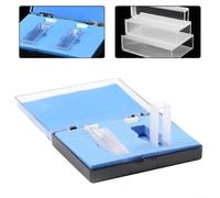 Cubetas de cuarzo de laboratorio de 2 piezas, resistentes a los ácidos, transmitancia de luz del 81% para aplicaciones de espectroscopia (10 mm)