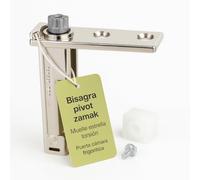 CubetasGastronorm ® Bisagra Pivot Zamak Con Muelle Estrella 95FI68341 Para Puerta Camara Frigorifica Derecha Izquierda Resorte Torsion Nevera Industrial Profesional Bisagra Refrigerador Hosteleria