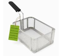 CubetasGastronorm ® Cesta Freidora 185x250x110 Mm Acero Inoxidable Recambio FAH10 FA10 FH10 FH1010 Compatible Con Movilfrit mod 10416 Repagas Para Hosteleria Cocina Bar Taller Industrial Pro