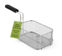 CubetasGastronorm ® Cesta Freidora 200x280x110 Mm Acero Inoxidable Mango Termico Repuesto Profesional Cocina Industrial Hosteleria Compatible Con Mareno Fqe 40 Fqe 60 Gas Electricas Uso Intensivo