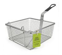 CubetasGastronorm ® Cesta freidora industrial 310x335x135 mm acero inoxidable recambio profesional cocina bar restaurante compatible con Fagor gas repuesto tecnico hosteleria uso intensivo cocina