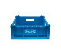 CubetasGastronorm ®- CESTA LAVAVAJILLAS 40x40, Plástico, Eléctrico, Adaptable, Gris y Azul, Pulido, 2.24 L, Frontal