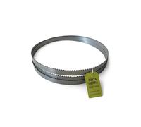 CubetasGastronorm ® Cinta de Sierra 1600 mm Congelado Dientes Ola Acero al Carbono Temple Inducción Corte Carne Huesos Pescado Profesional Carnicería Pescadería Compatible 96SI16002 Industrial