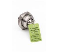 CubetasGastronorm ® Conjunto Cierre Bola Lavavajillas Industrial Kit Puerta Estanqueidad Seguridad A290001 Acero Inoxidable Repuesto Profesional Sat Hostelería Compatible Multimarca MáquinasGN