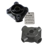 CubetasGastronorm ® Cruceta Repuesto Lavavajillas Industrial Compatible con Fagor Asber Edenox Modelos AD LVR LVC Gira Rociadores Distribución Agua Ø48x70x27mm Referencia 91FA26851