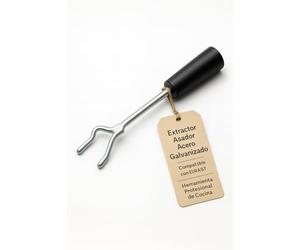 CubetasGastronorm ® Espada para Asador de Pollos Compatible con EURAST Extractor Acero Inoxidable Alta Resistencia Mango Ergonómico Antideslizante Herramienta Profesional Cocina Restaurantes