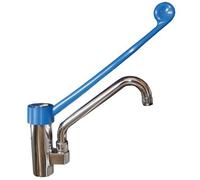 CubetasGastronorm ®- Fricosmos - Grifo monomando codo sobremesa dos aguas Serie Monoblock 240x210x1/2" - 463214