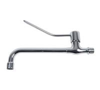 CubetasGastronorm ®- Fricosmos - Grifo monomando codo un agua 265x1/2" - 463202