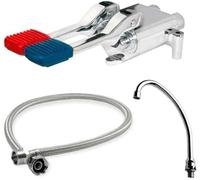 CubetasGastronorm ®- Grifo de pedal 2 aguas (KIT Completo)